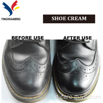 Crema per scarpe ad alta lucentezza crema rapida Shine Shine